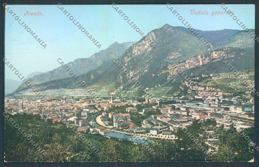 Trento Città cartolina ZB0327 – fronte