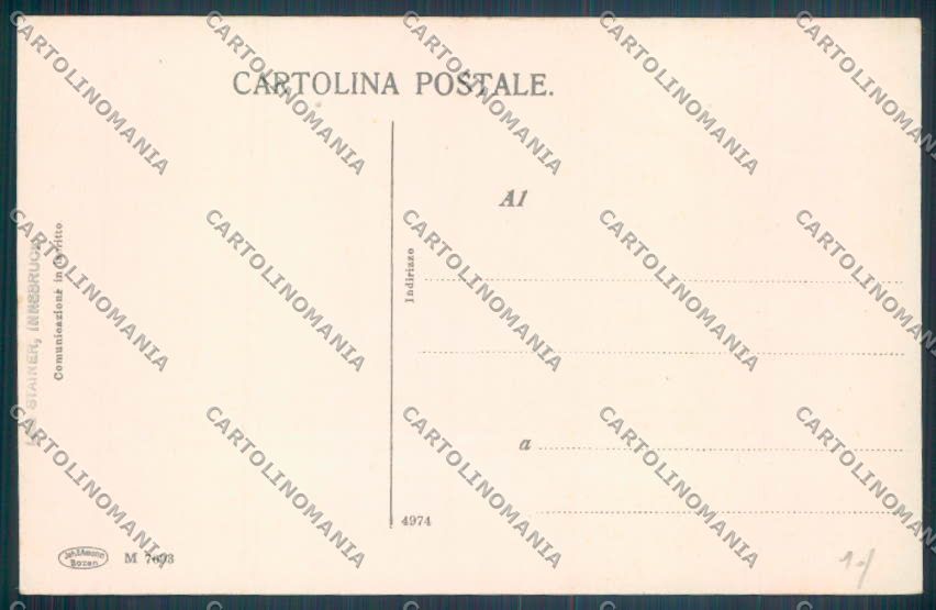 Trento Città cartolina ZB0327 – retro