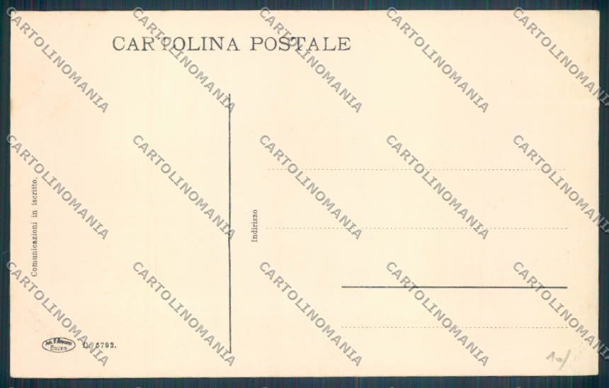 Trento Città cartolina ZB0328 – retro