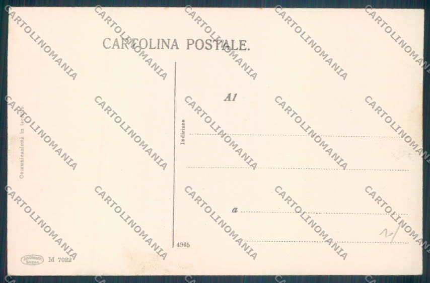 Trento Città cartolina ZB0332 – retro
