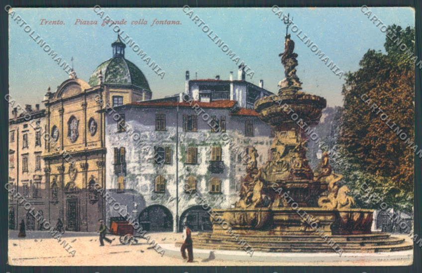 Trento Città cartolina ZB0333 – fronte