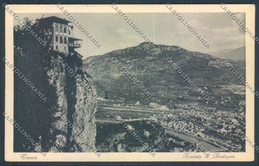 Trento Città cartolina ZB0334 – fronte