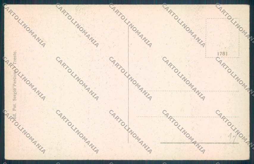 Trento Città cartolina ZB0334 – retro