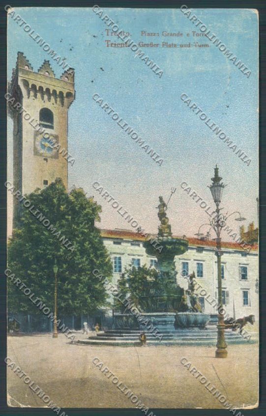 Trento Città cartolina ZB0335 – fronte