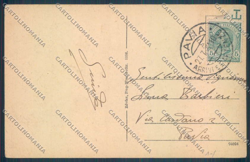 Trento Città cartolina ZB0335 – retro
