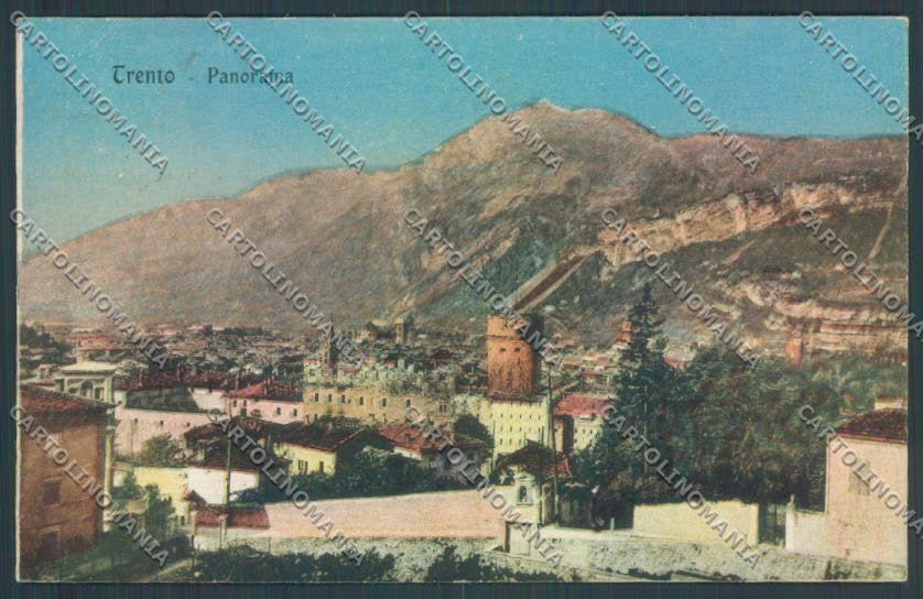 Trento Città cartolina ZB0337 – fronte