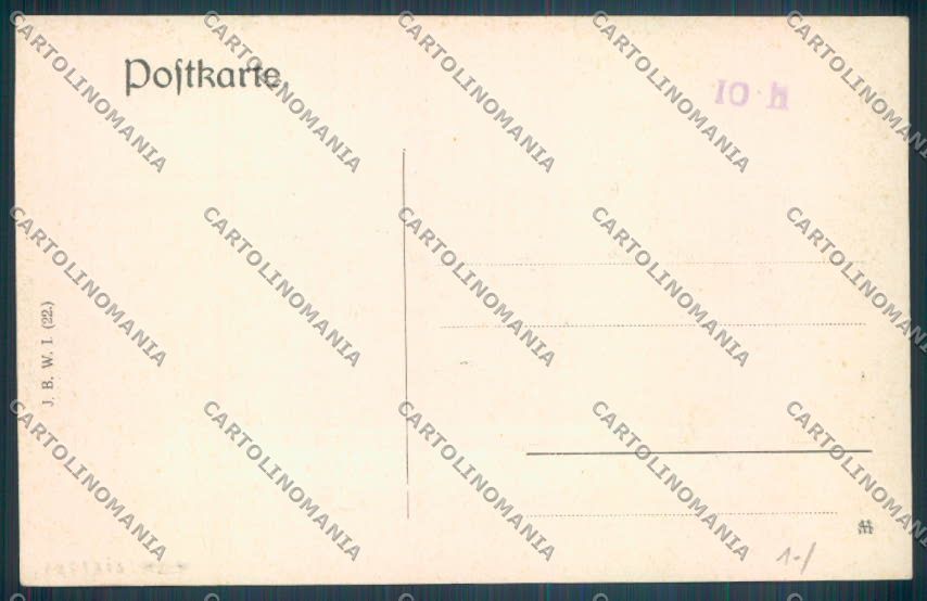 Trento Città Dante cartolina ZB0338 – retro