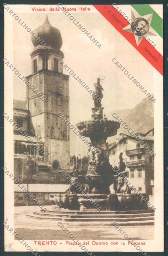 Trento Città cartolina ZB0339 – fronte