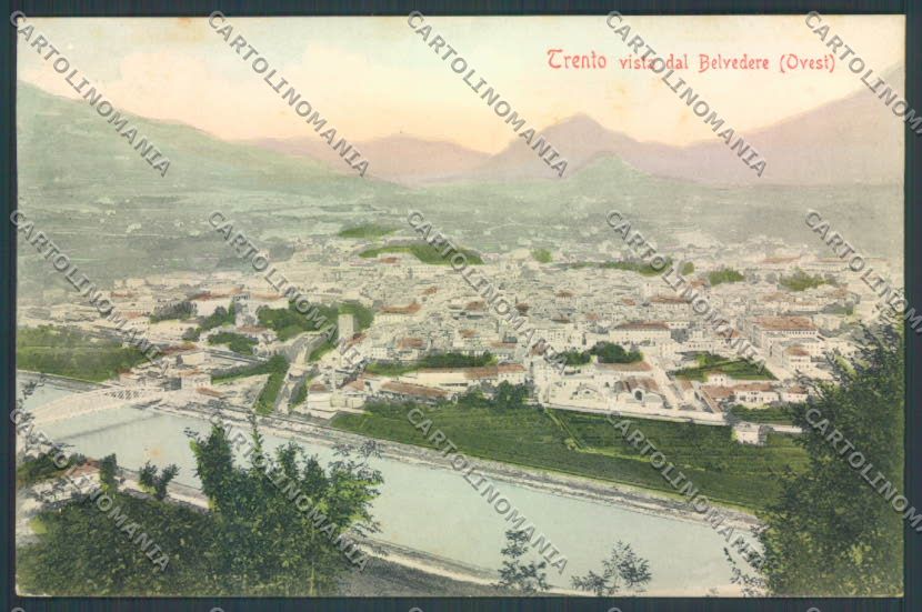 Trento Città cartolina ZB0341 – fronte