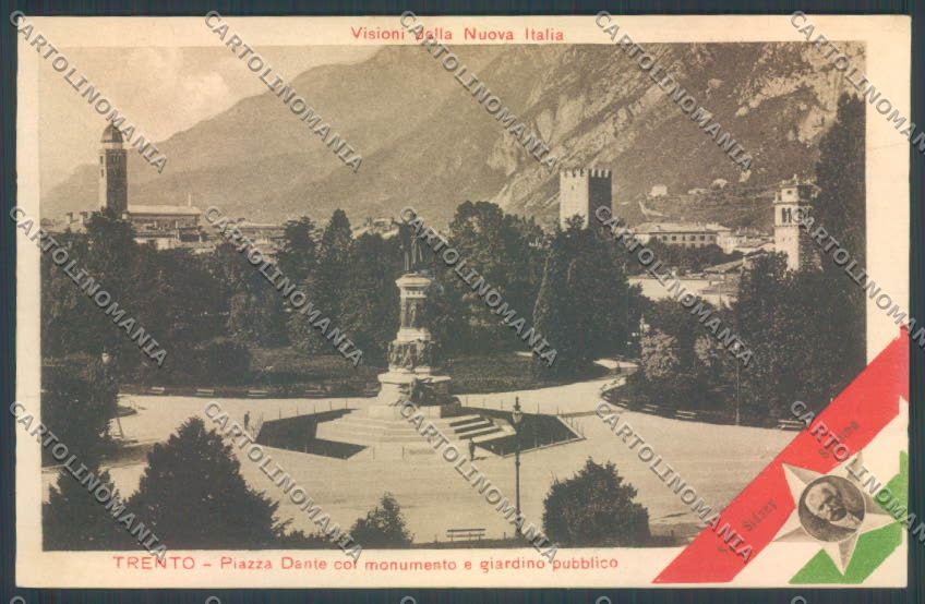 Trento Città cartolina ZB0348 – fronte