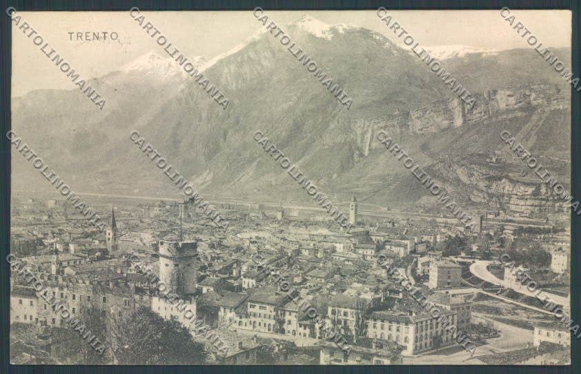 Trento Città cartolina ZB0350 – fronte