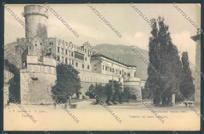 Trento Città cartolina ZB0352 – fronte