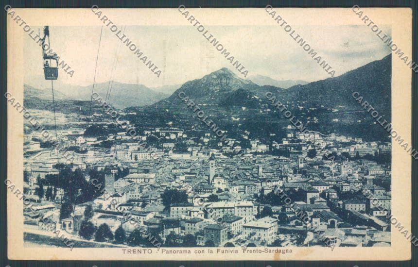 Trento Città cartolina ZB0353 – fronte