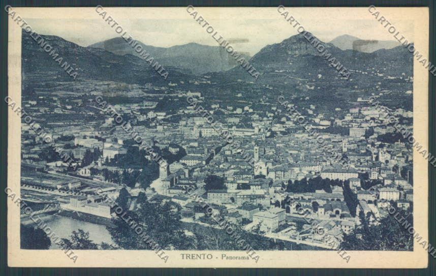 Trento Città cartolina ZB0354 – fronte