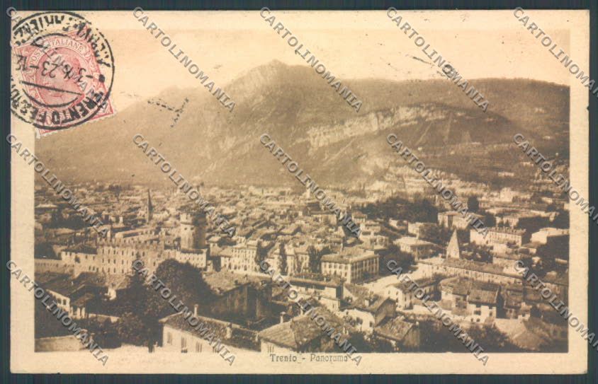 Trento Città cartolina ZB0355 – fronte
