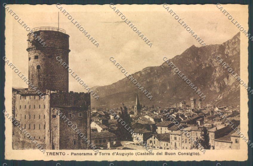 Trento Città cartolina ZB0356 – fronte