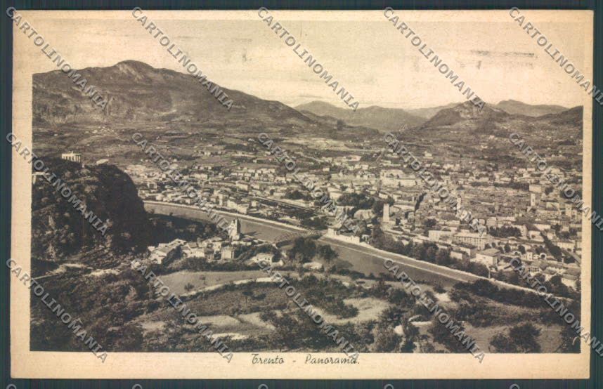 Trento Città cartolina ZB0358 – fronte