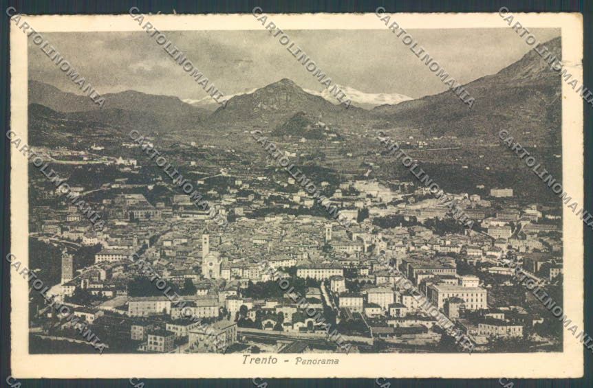 Trento Città STRAPPO cartolina ZB0362 – fronte