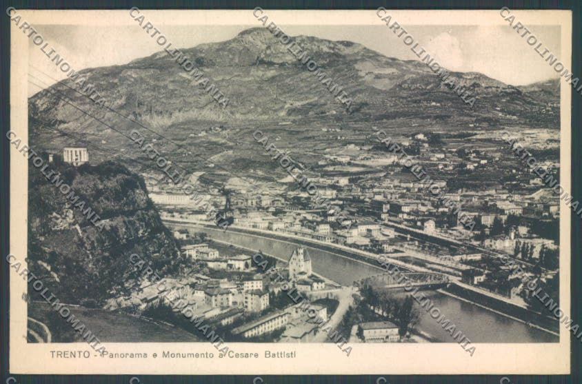Trento Città cartolina ZB0365 – fronte