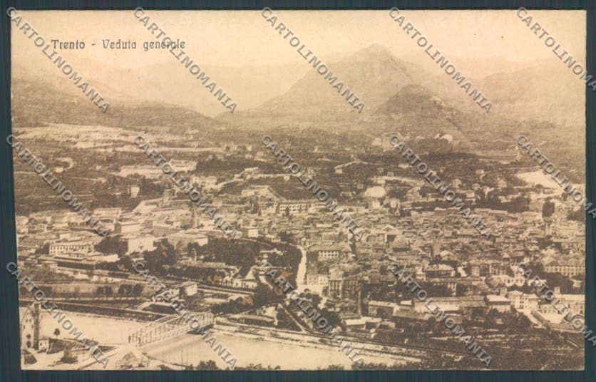 Trento Città cartolina ZB0367 – fronte