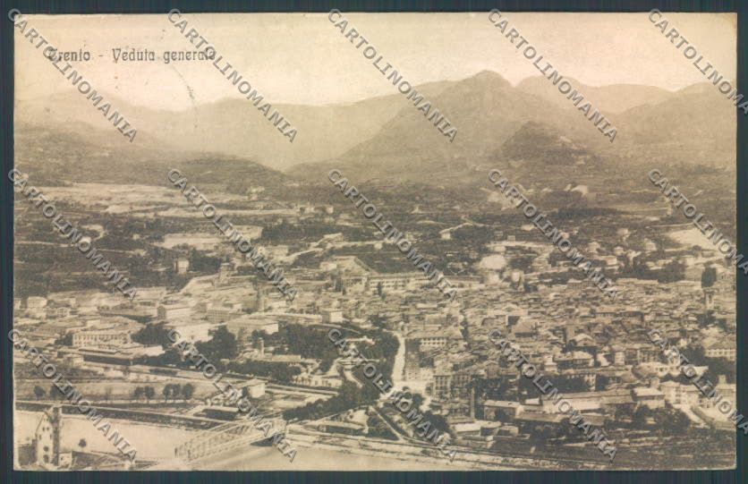 Trento Città cartolina ZB0368 – fronte