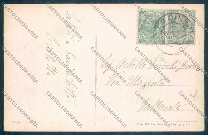 Trento Città cartolina ZB0368 – retro