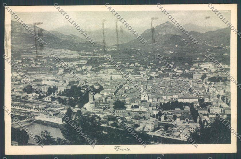 Trento Città cartolina ZB0369 – fronte
