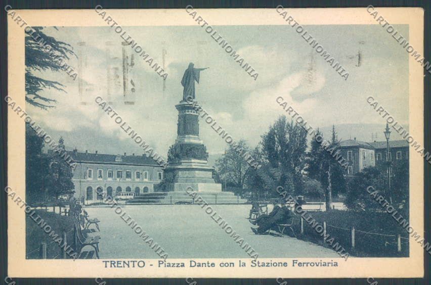 Trento Città Stazione cartolina ZB0376 – fronte