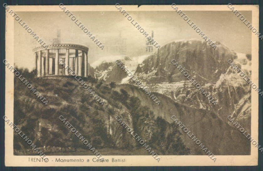 Trento Città STRAPPO cartolina ZB0384 – fronte