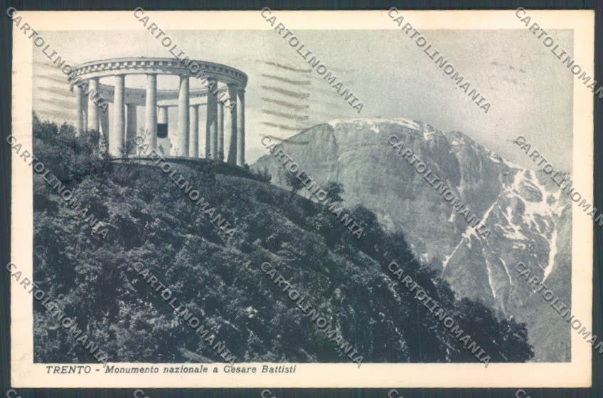 Trento Città cartolina ZB0389 – fronte