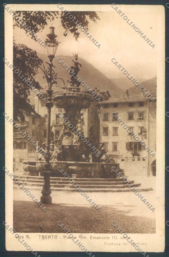 Trento Città cartolina ZB0404 – fronte
