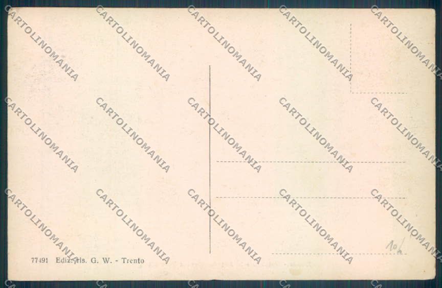 Trento Città cartolina ZB0409 – retro