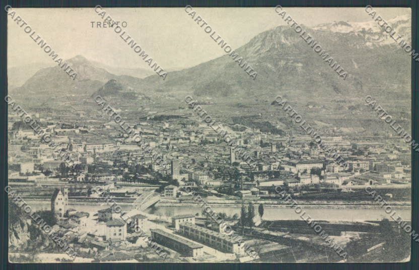 Trento Città cartolina ZB0421 – fronte