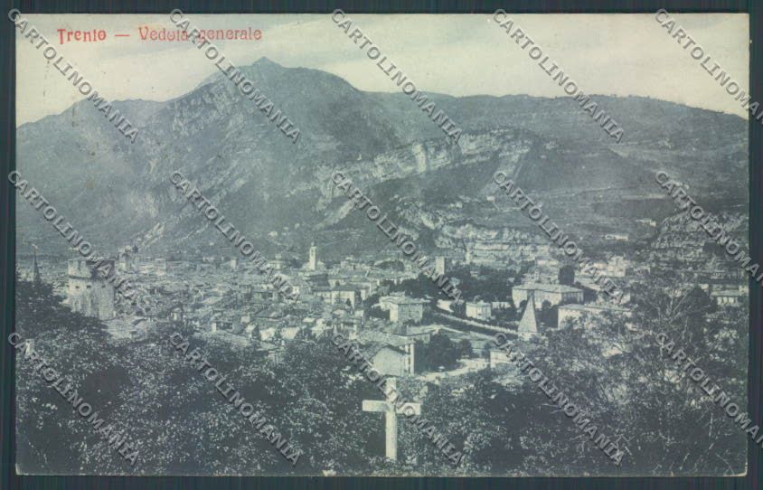 Trento Città cartolina ZB0422 – fronte