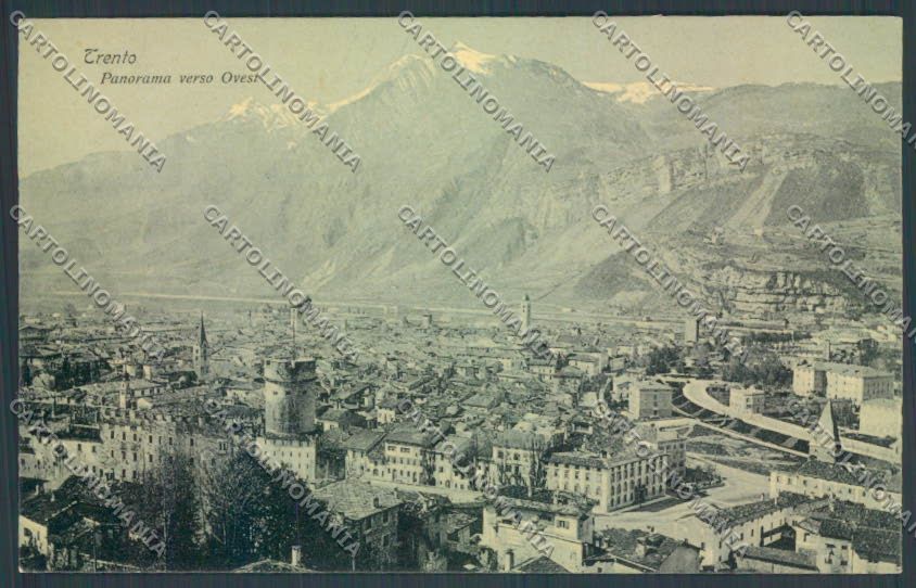 Trento Città cartolina ZB0423 – fronte