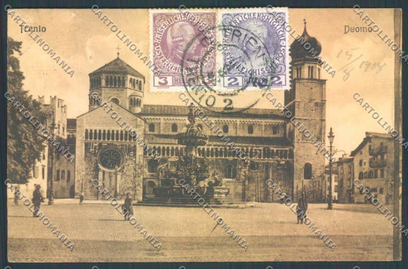 Trento Città cartolina ZB0424 – fronte