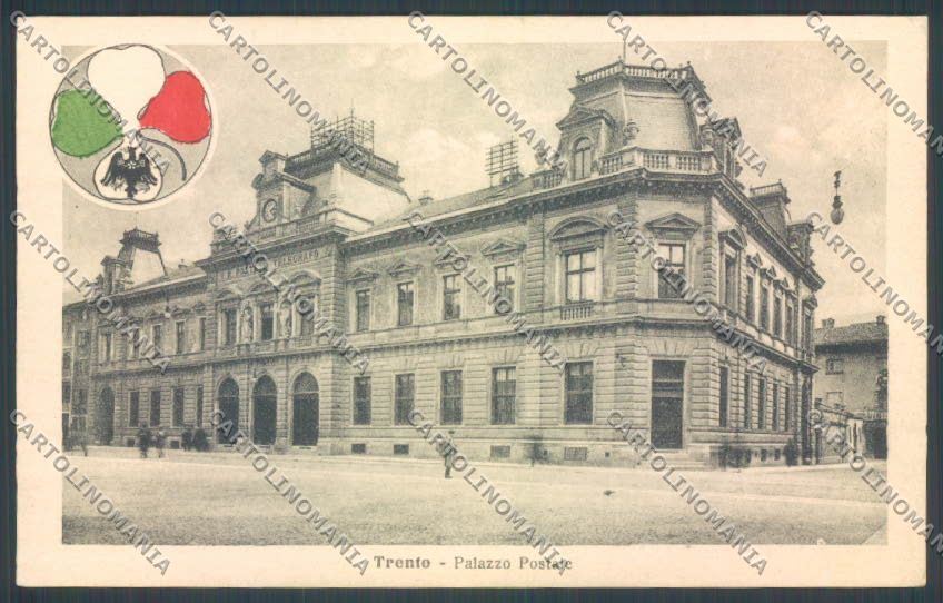 Trento Città Poste cartolina ZB0429 – fronte