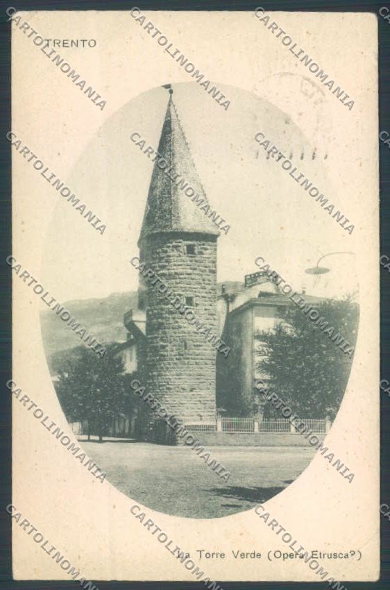 Trento Città PIEGHINE cartolina ZB0432 – fronte