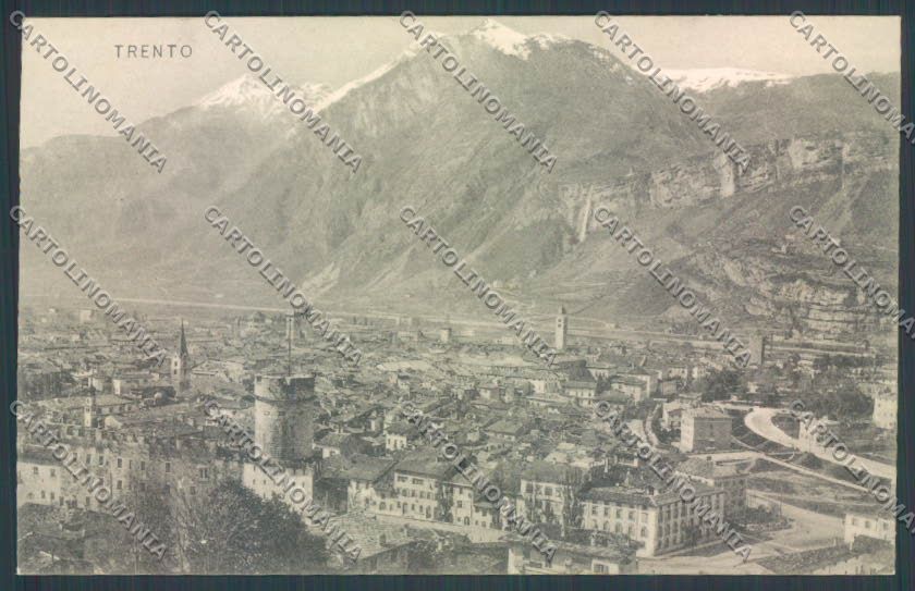 Trento Città cartolina ZB0433 – fronte