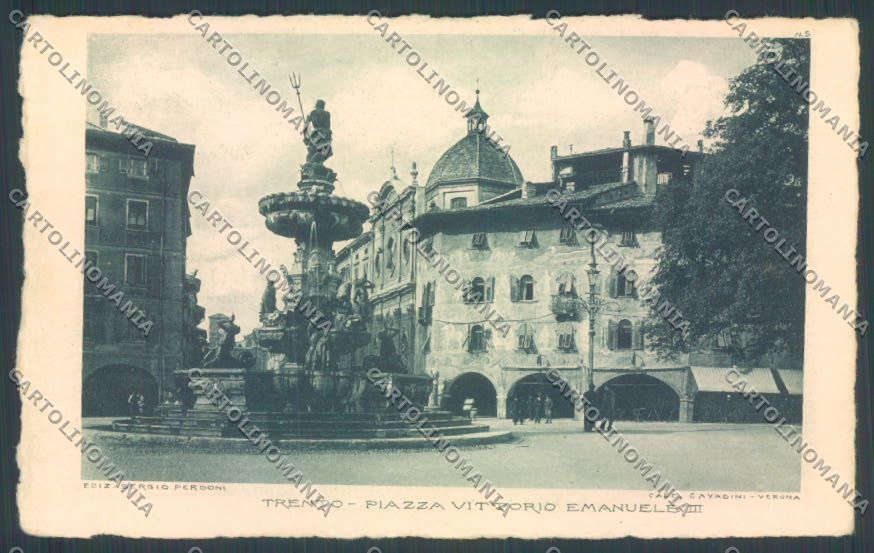 Trento Città cartolina ZB0434 – fronte