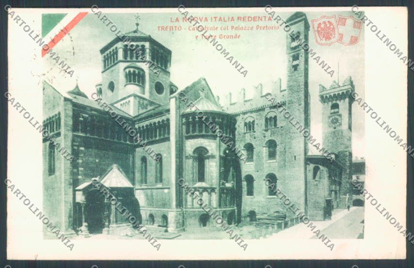 Trento Città cartolina ZB0438 – fronte
