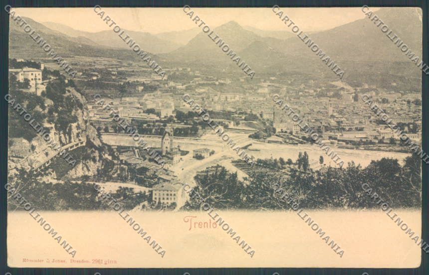 Trento Città cartolina ZB0442 – fronte