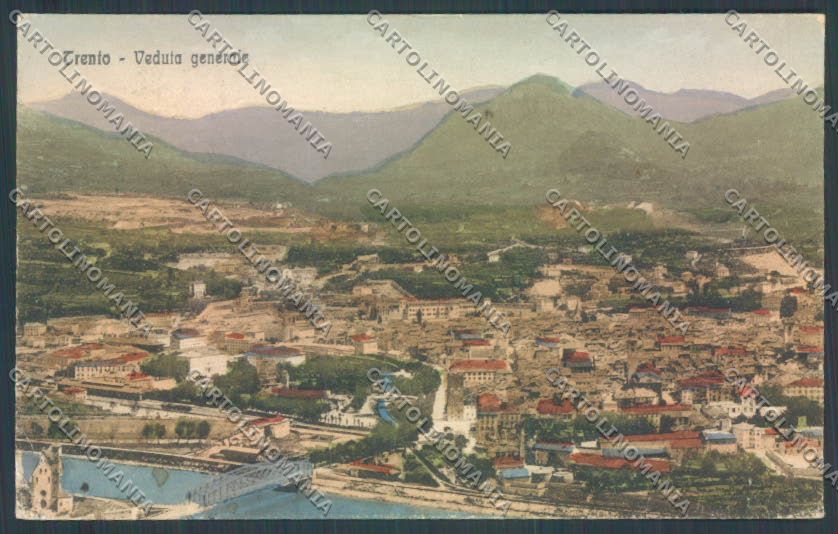 Trento Città cartolina ZB0443 – fronte