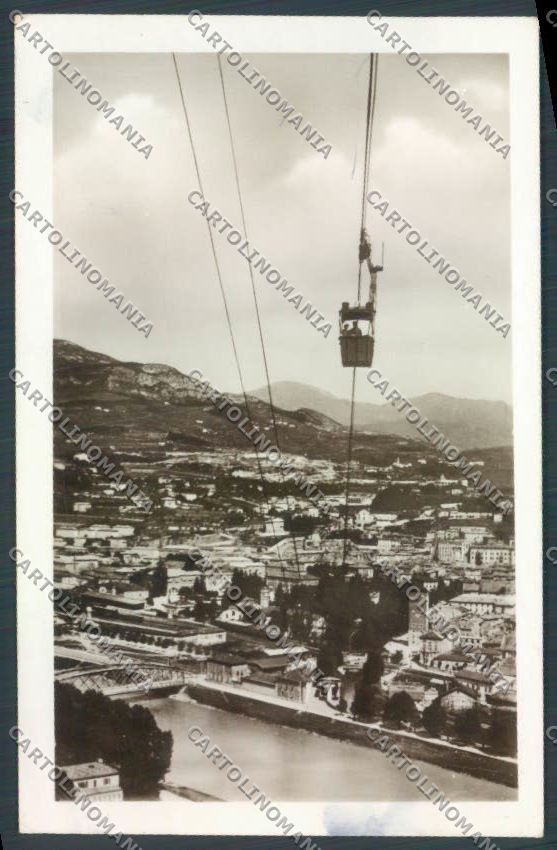 Trento Città Funivia Foto cartolina ZB0445 – fronte
