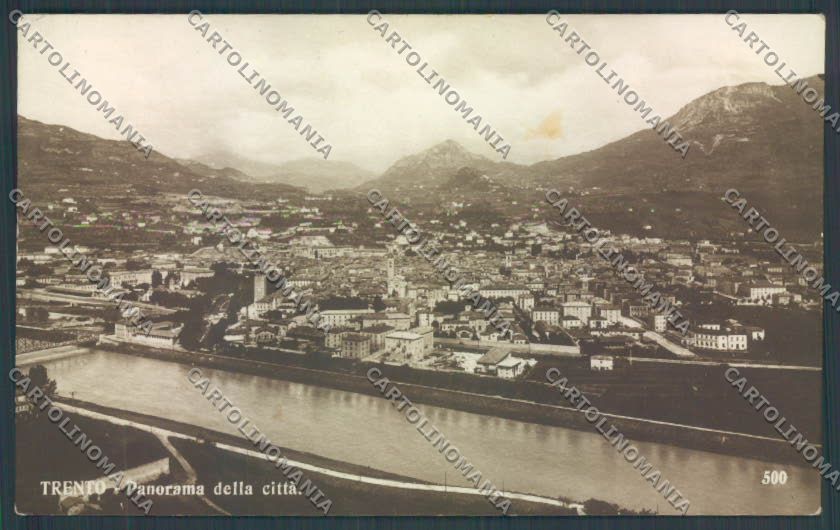 Trento Città Foto cartolina ZB0456 – fronte
