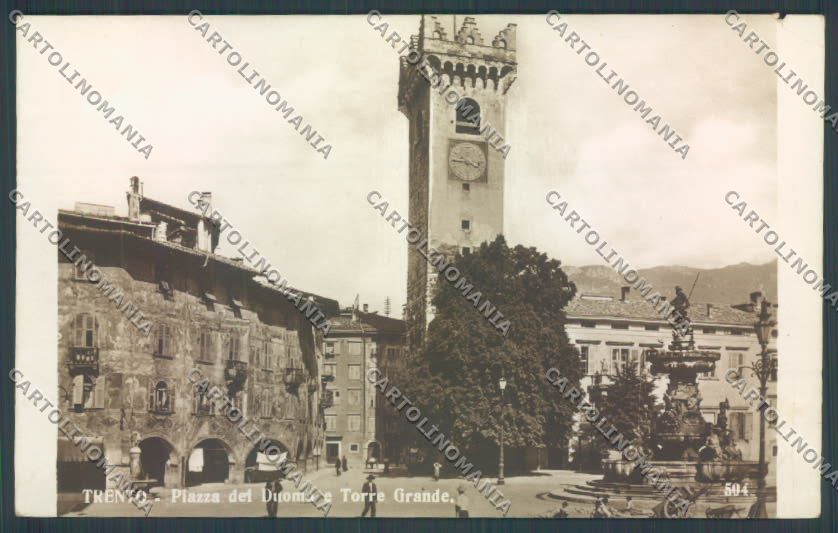 Trento Città Foto cartolina ZB0458 – fronte