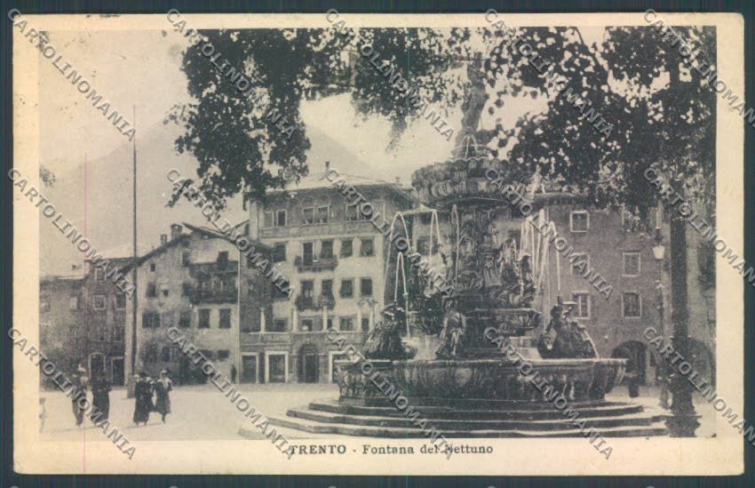 Trento Città PIEGA cartolina ZB0463 – fronte