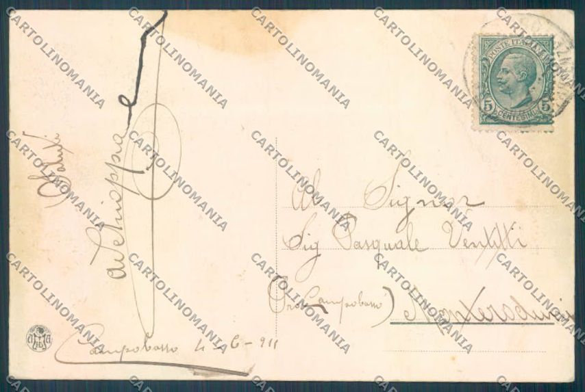 Trento Città cartolina ZB0465 – retro