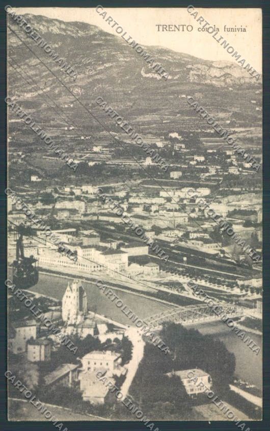 Trento Città cartolina ZB0468 – fronte