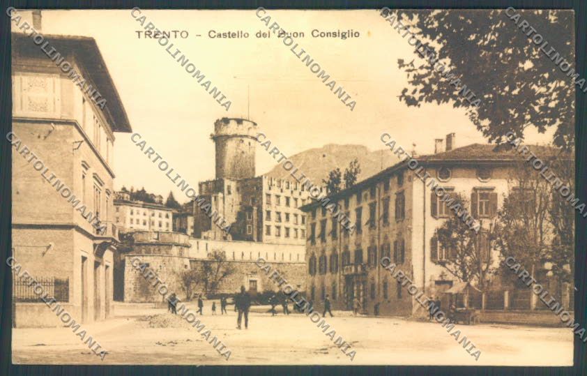 Trento Città cartolina ZB0478 – fronte